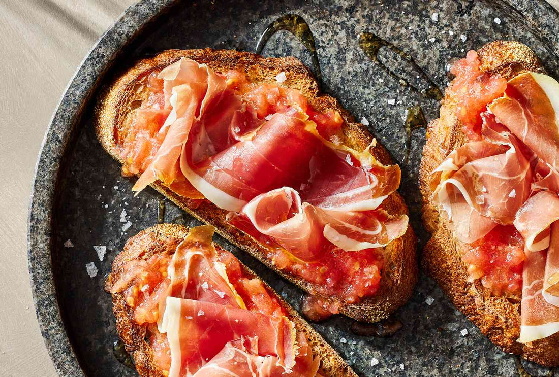 Pan con Tomate met Jamón Ibérico